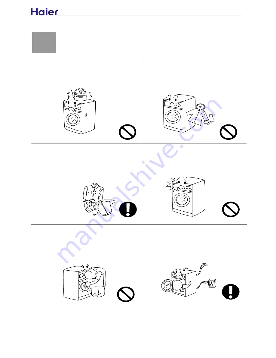 Haier HBS800 Скачать руководство пользователя страница 9