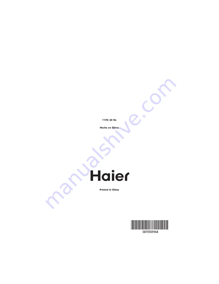 Haier HCM148LC Скачать руководство пользователя страница 32