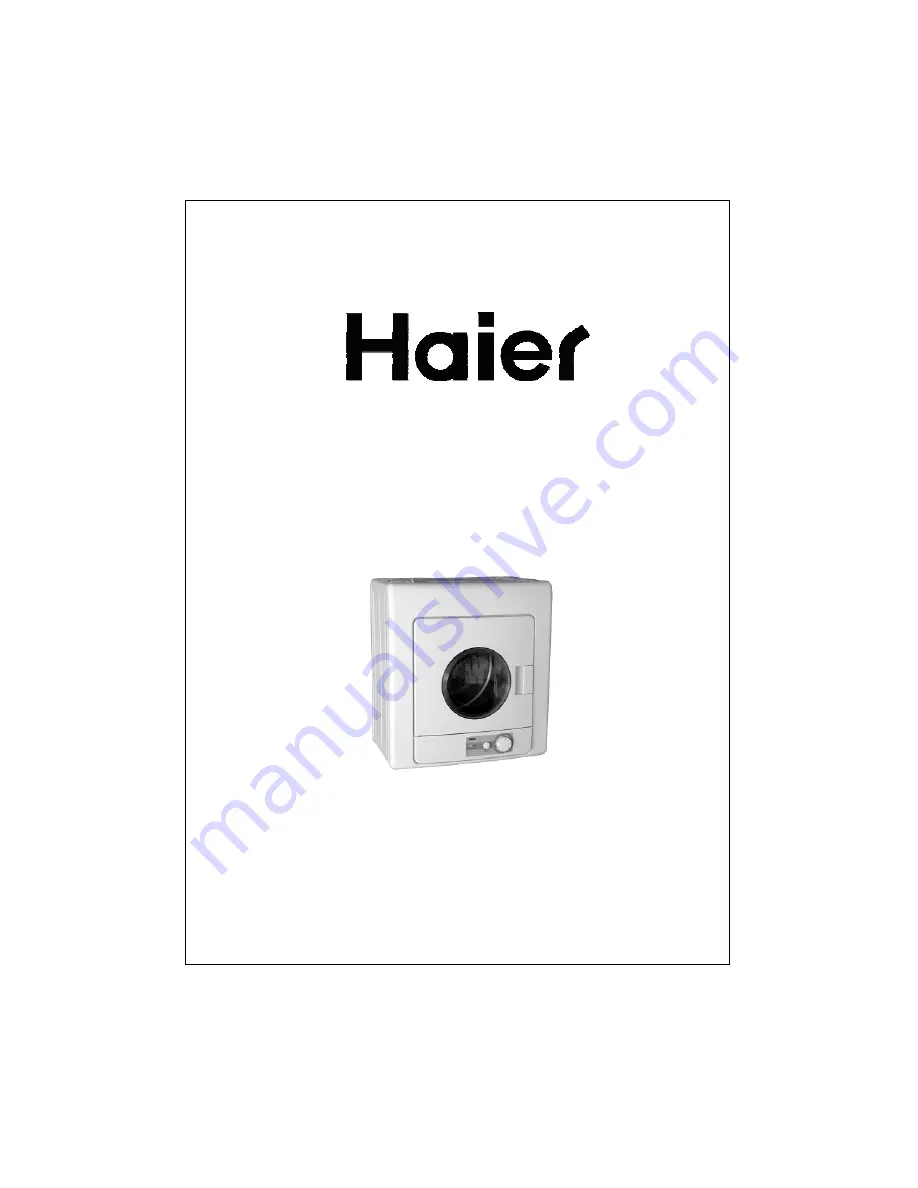 Haier HDM7.0-1 ‫دليل االستخدام Download Page 1