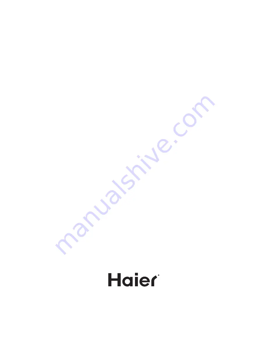 Haier HHX6030BQ User Manual Download Page 13