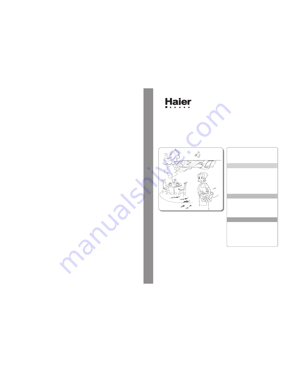 Haier HL806TX Operation Manual Download Page 1