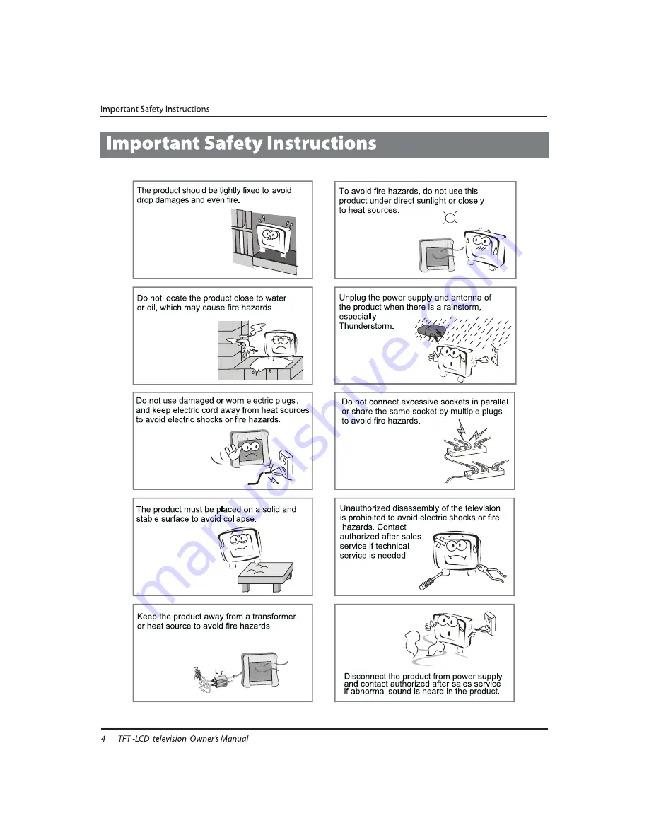 Haier HLA32K2 Owner'S Manual Download Page 4