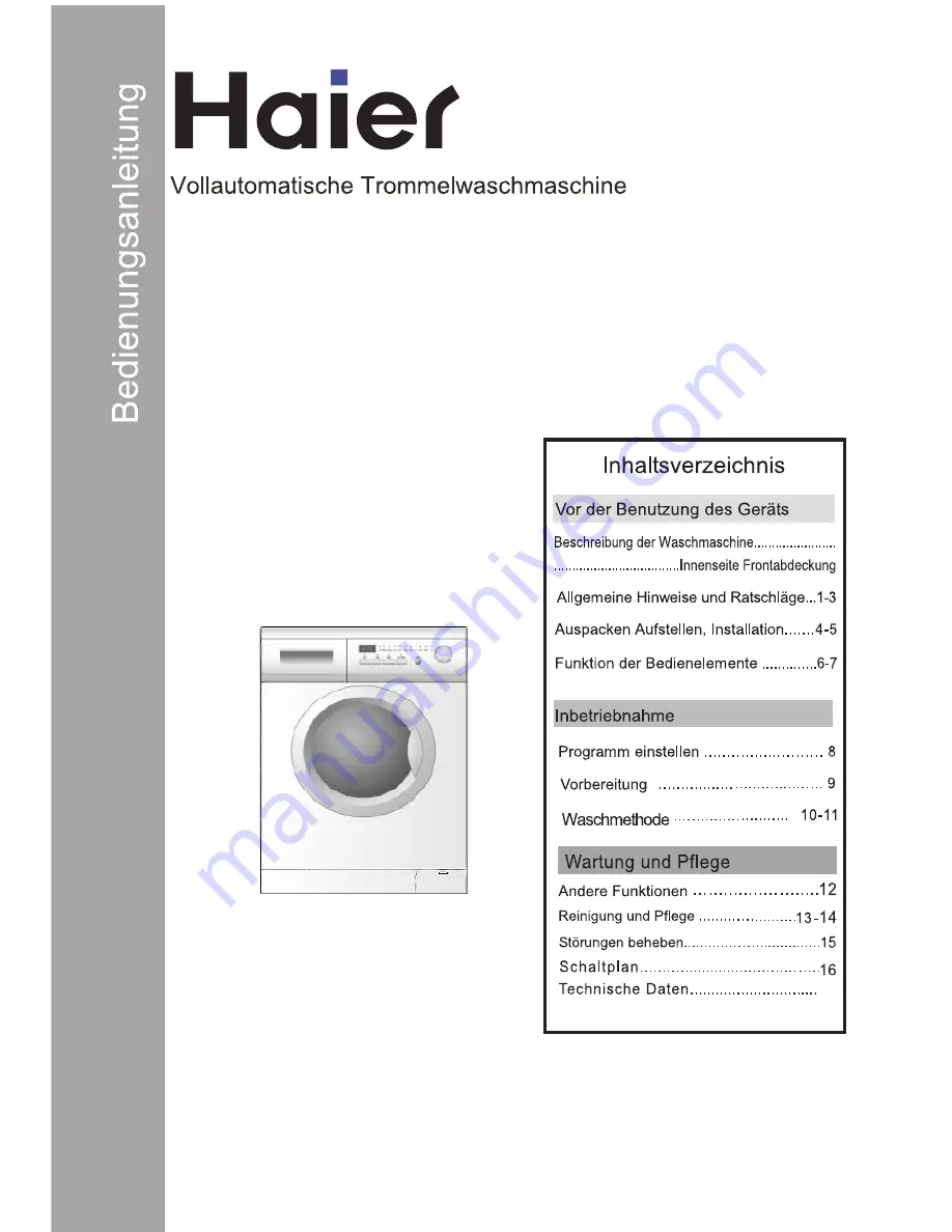 Haier HNS1250TVE Bedienungsanleitung Download Page 1