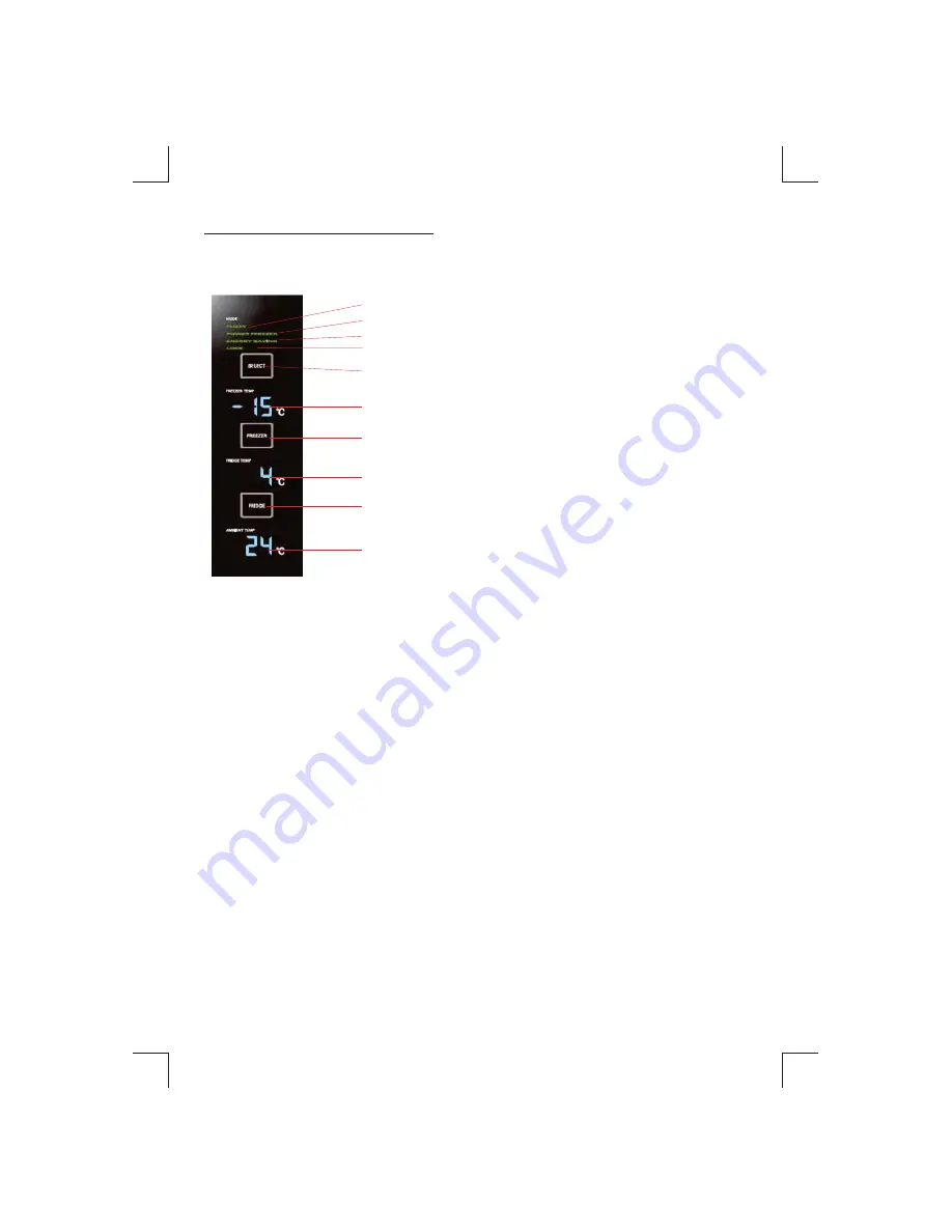 Haier HRF422TW1 Instruction Manual Download Page 4