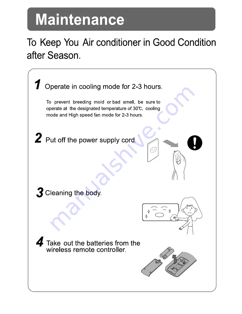 Haier HSU-16HB03 Operation Manual Download Page 24