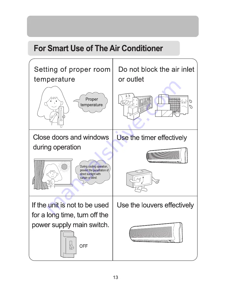 Haier HSU-18RC03/R2 User Manual Download Page 13