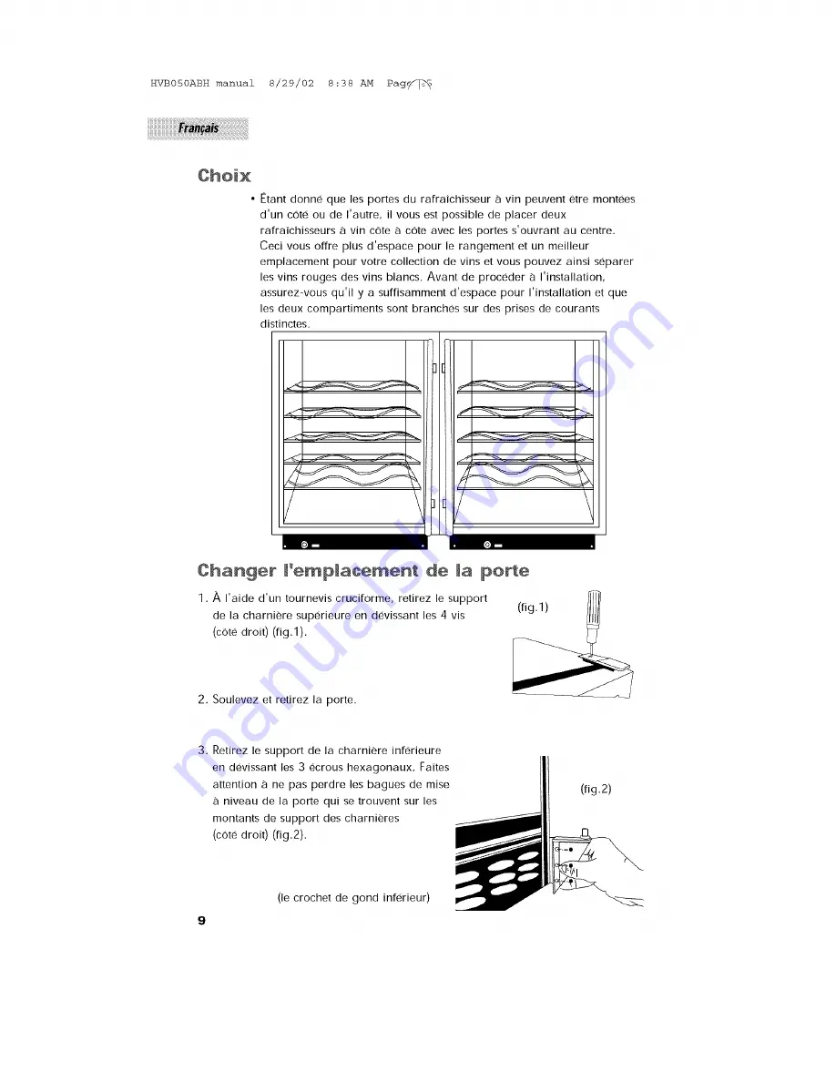 Haier HVB050ABH - Designer Series 50 Bottle Capacity Wine... User Manual Download Page 24