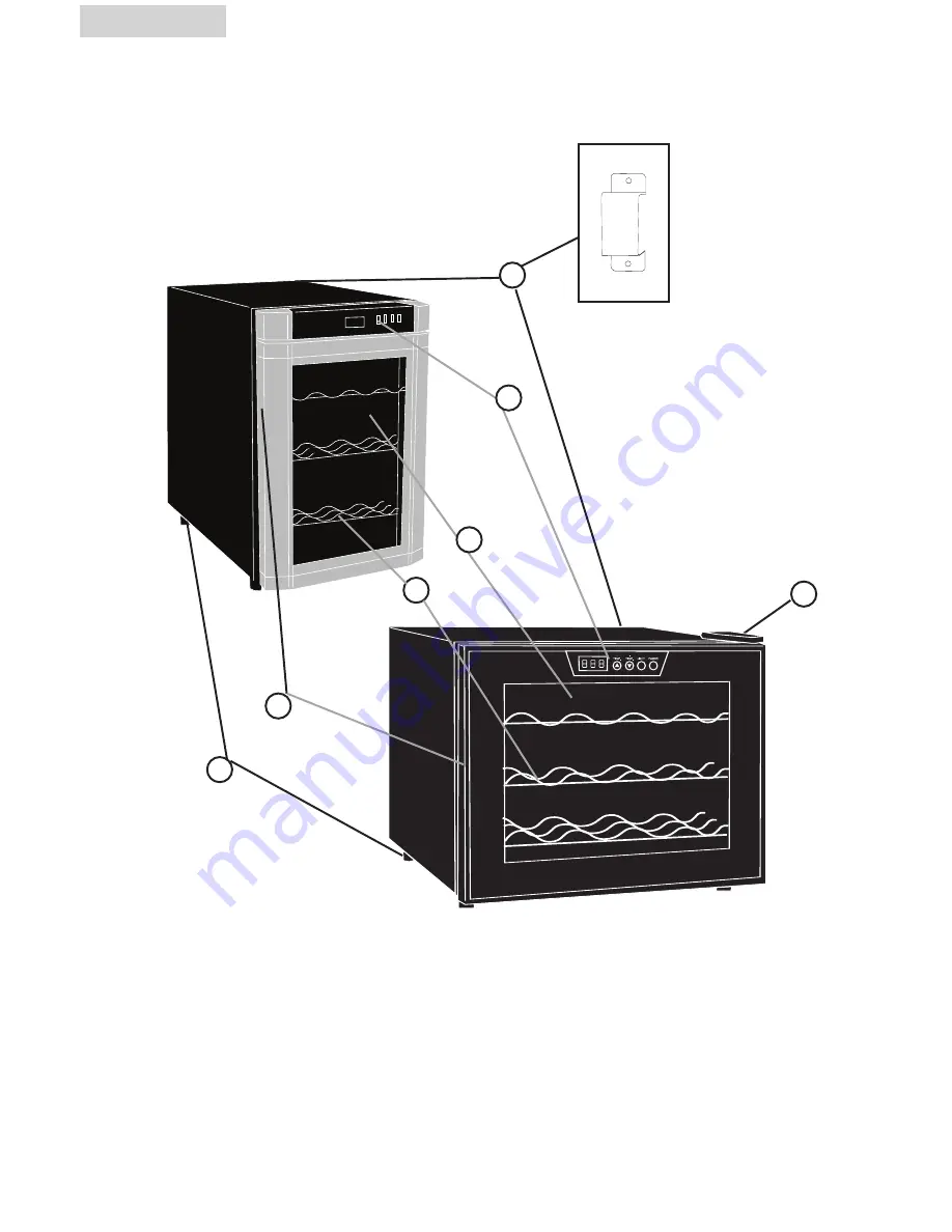 Haier HVUE12ABB - 12 BTTL Wine CLR User Manual Download Page 4