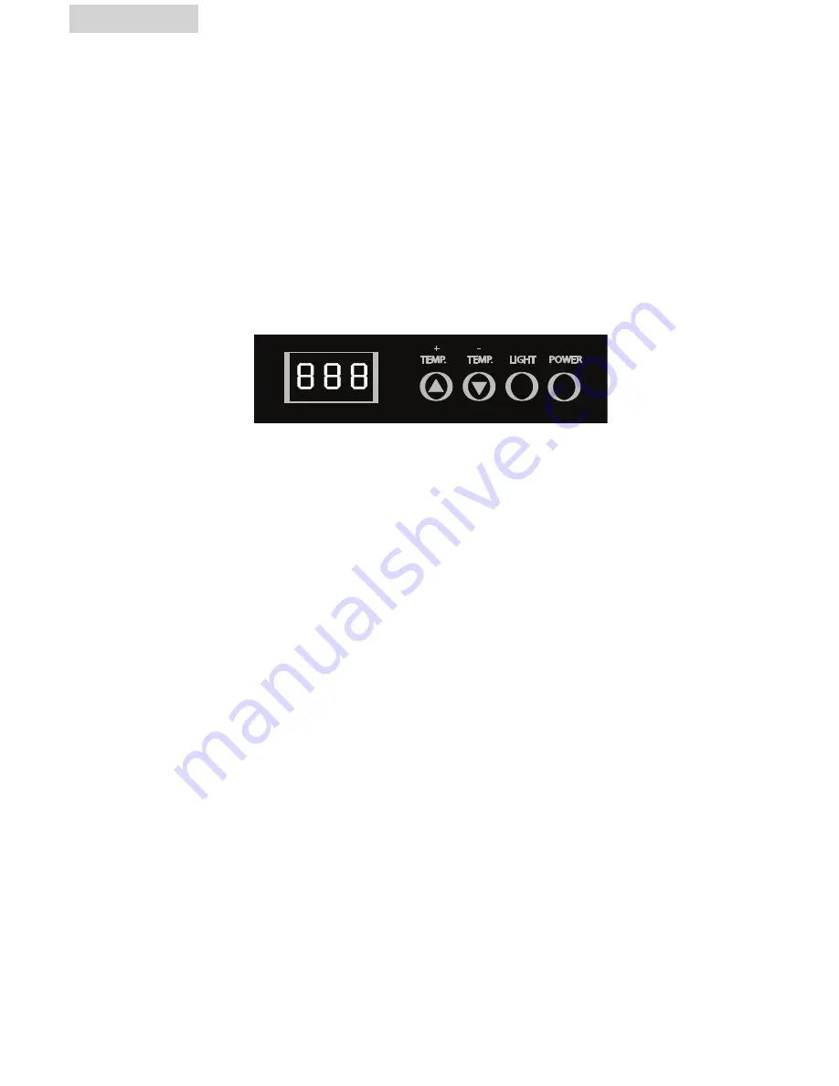 Haier HVUE12ABB - 12 BTTL Wine CLR User Manual Download Page 8