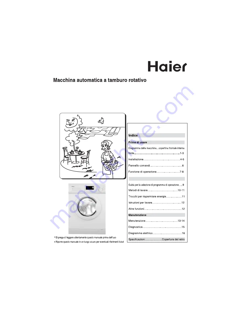 Haier HW-D860TVE User Manual Download Page 1