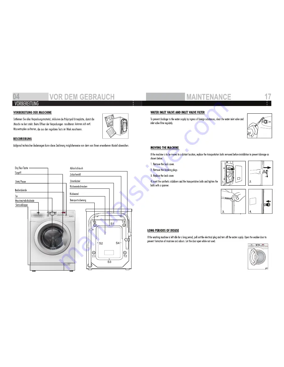 Haier HW60-1479 Скачать руководство пользователя страница 4