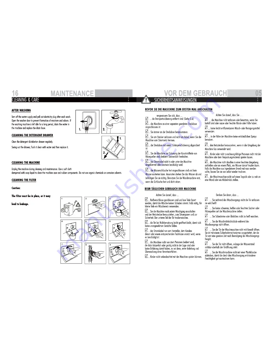 Haier HW60-1479 Скачать руководство пользователя страница 5