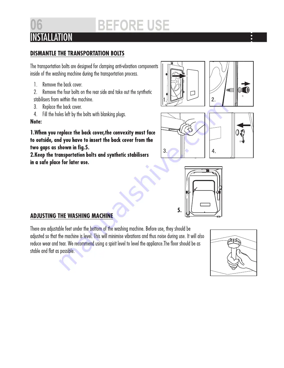 Haier hW80-1401B-u Скачать руководство пользователя страница 6