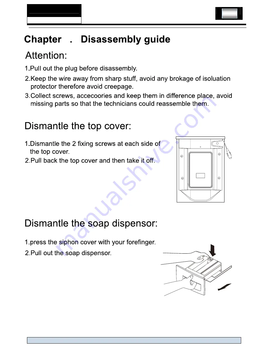 Haier HW80-B1486 Service Manual Download Page 21