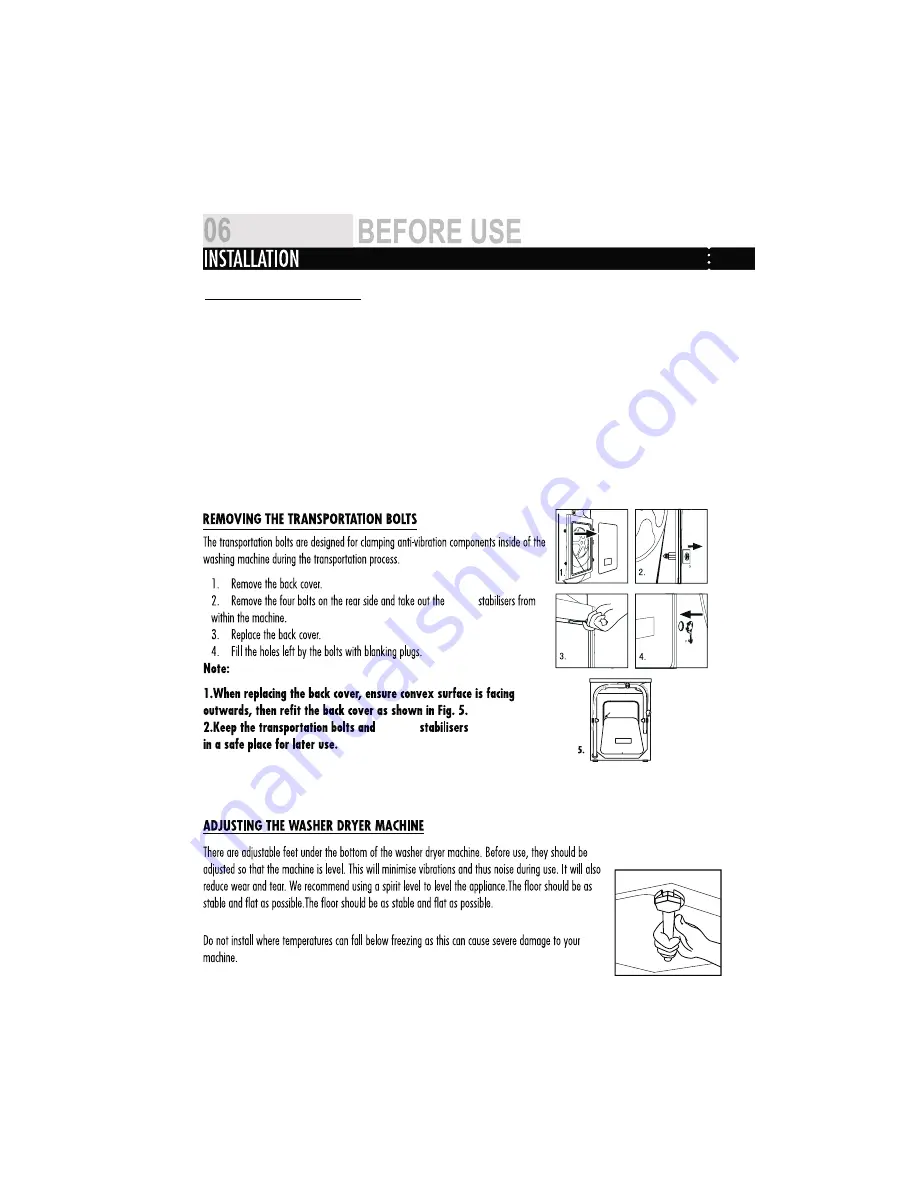 Haier HWD80-1482-DF Скачать руководство пользователя страница 6