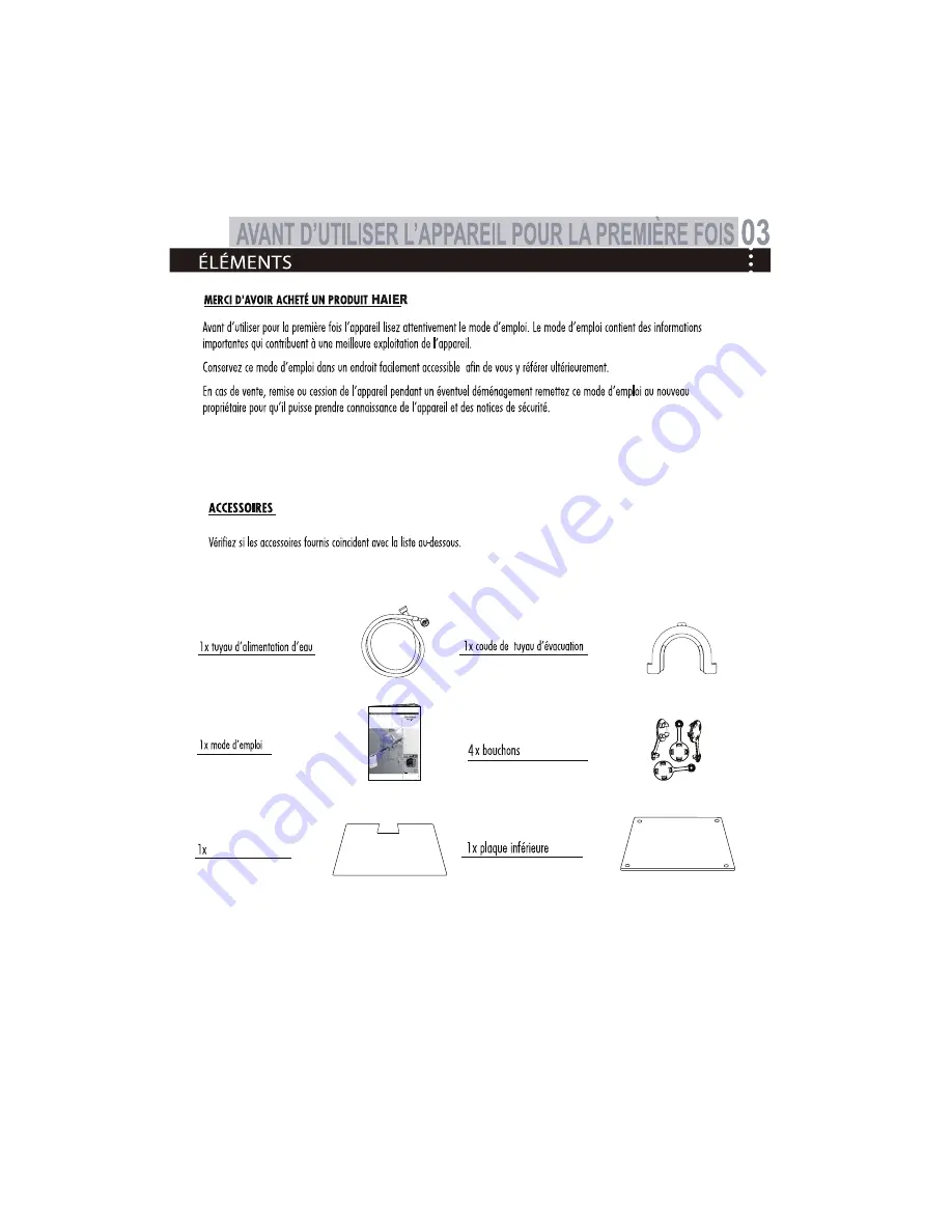 Haier HWD80-1482-DF User Manual Download Page 23