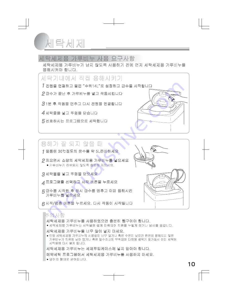 Haier HWM-G42A User Manual Download Page 11