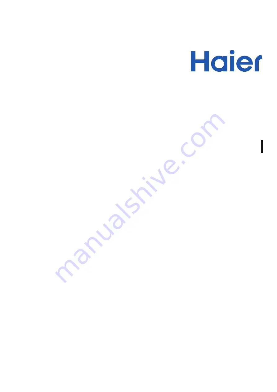 Haier HWM105-826S6 User Manual Download Page 1