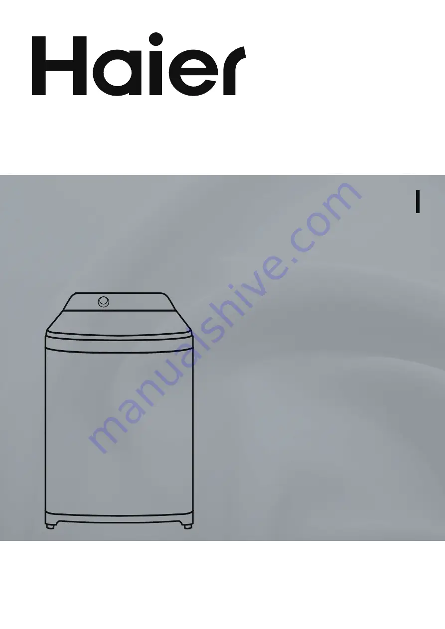 Haier HWM200-B1678S Owner'S Manual Download Page 1