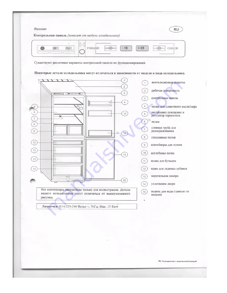 Haier KG1245 Скачать руководство пользователя страница 11