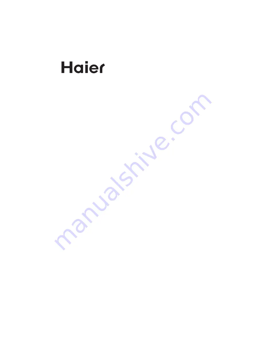 Haier L15TA11W User Manual Download Page 44