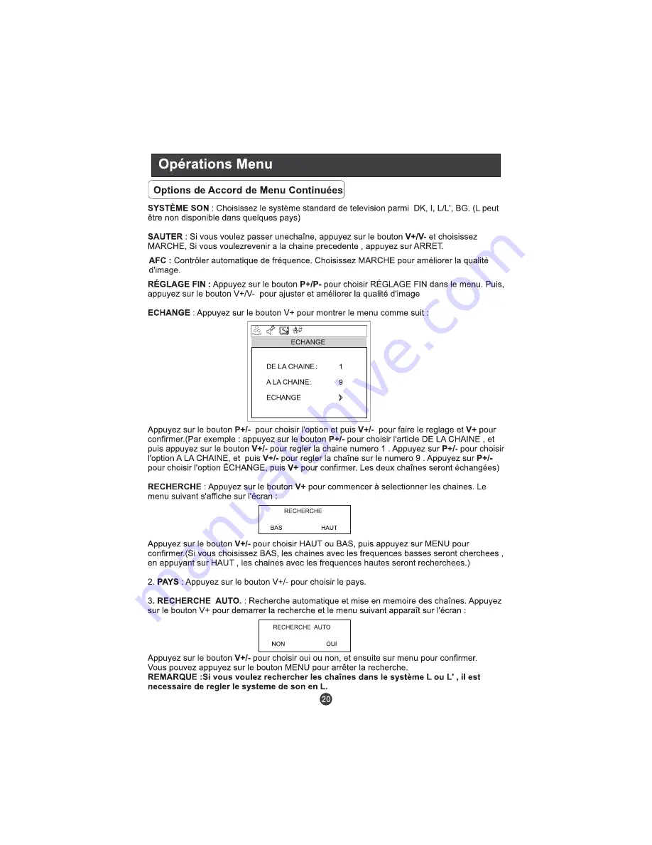 Haier L15TA11W User Manual Download Page 66