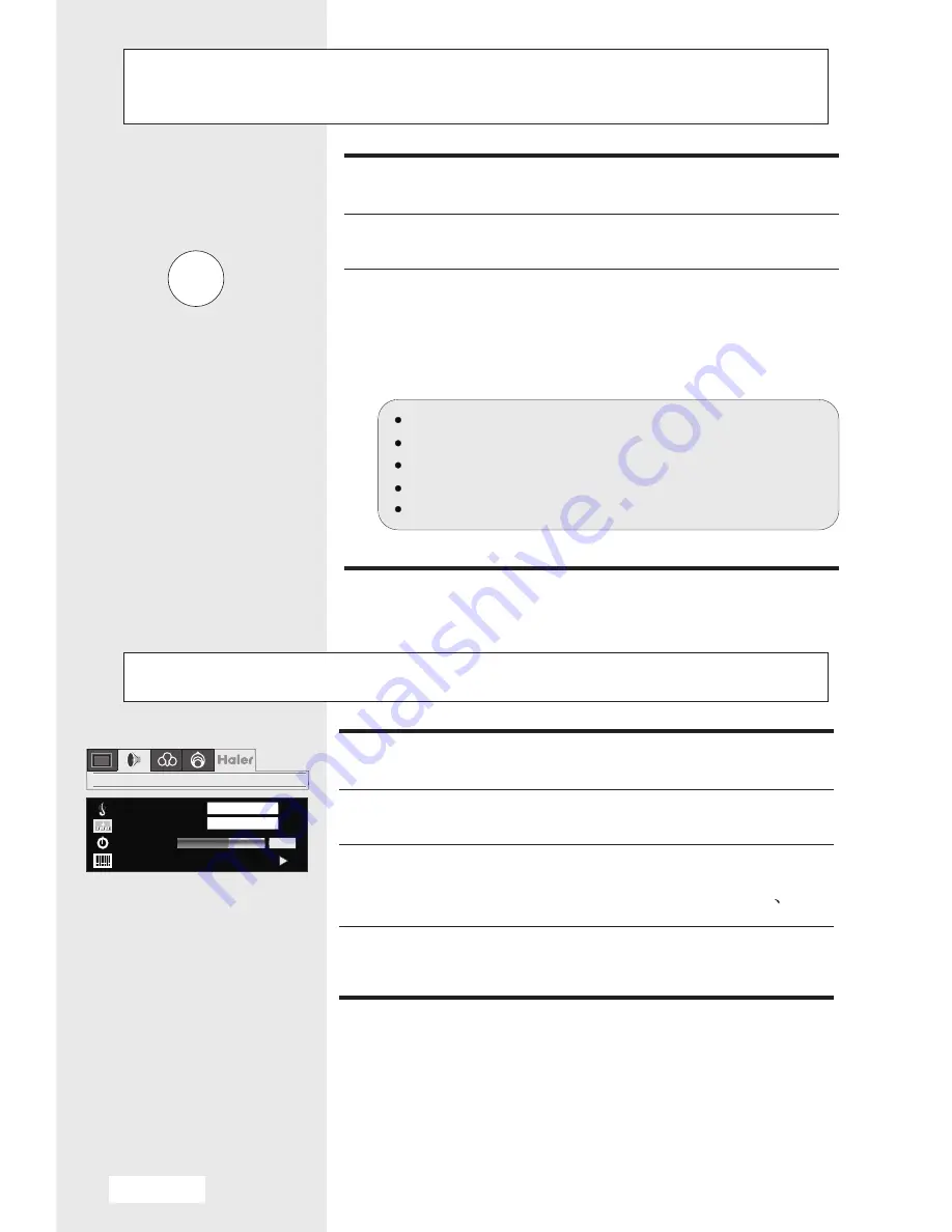 Haier L17L6A-G1 Owner'S Manual Download Page 16