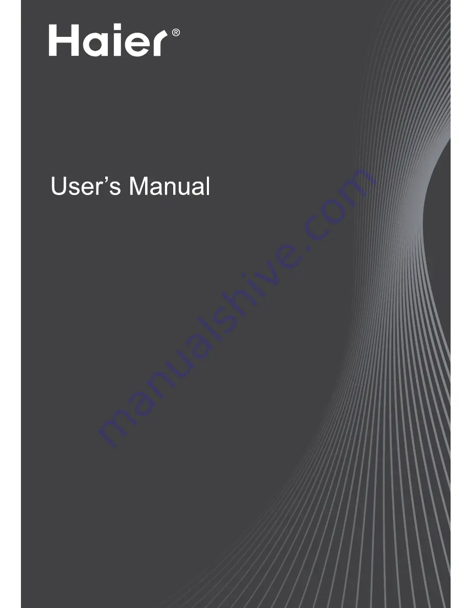 Haier LE47H5000 User Manual Download Page 1