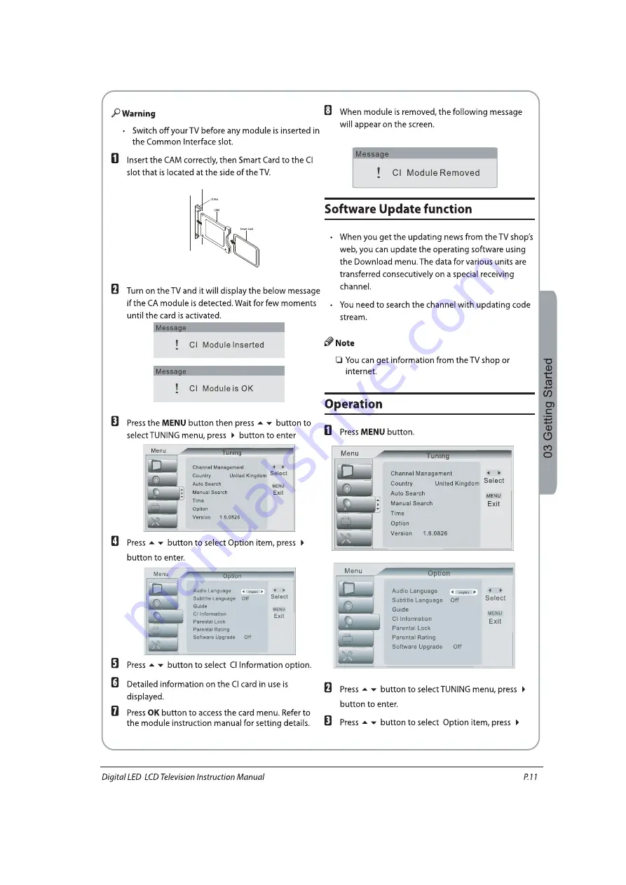 Haier LET24T3CW Instruction Manual Download Page 13