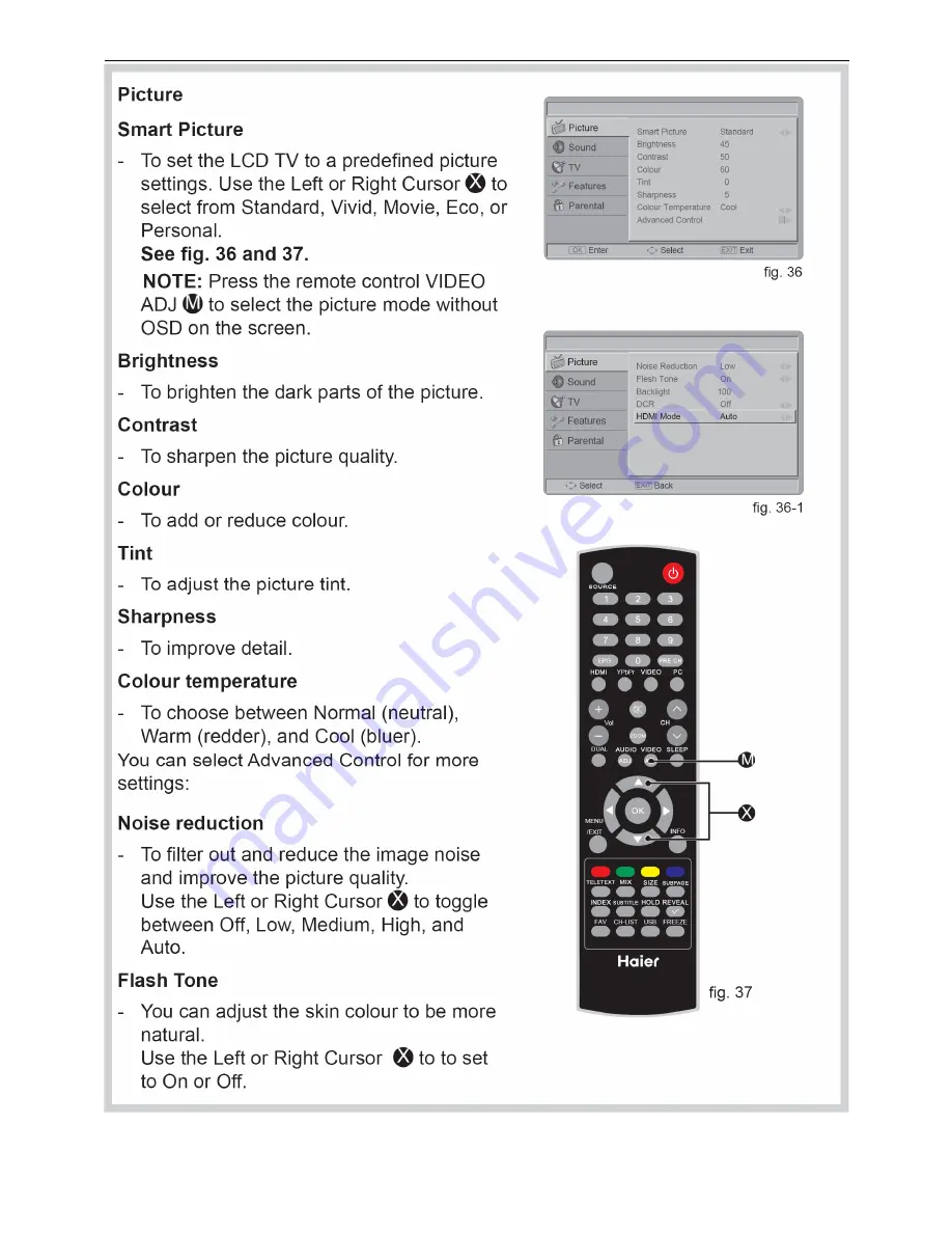 Haier LTF47K1 Service Manual Download Page 12