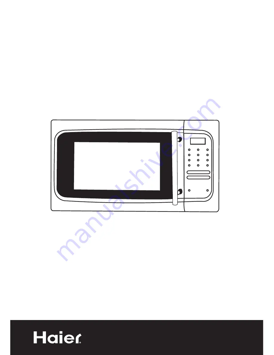 Haier MWM0925TW User Manual Download Page 1