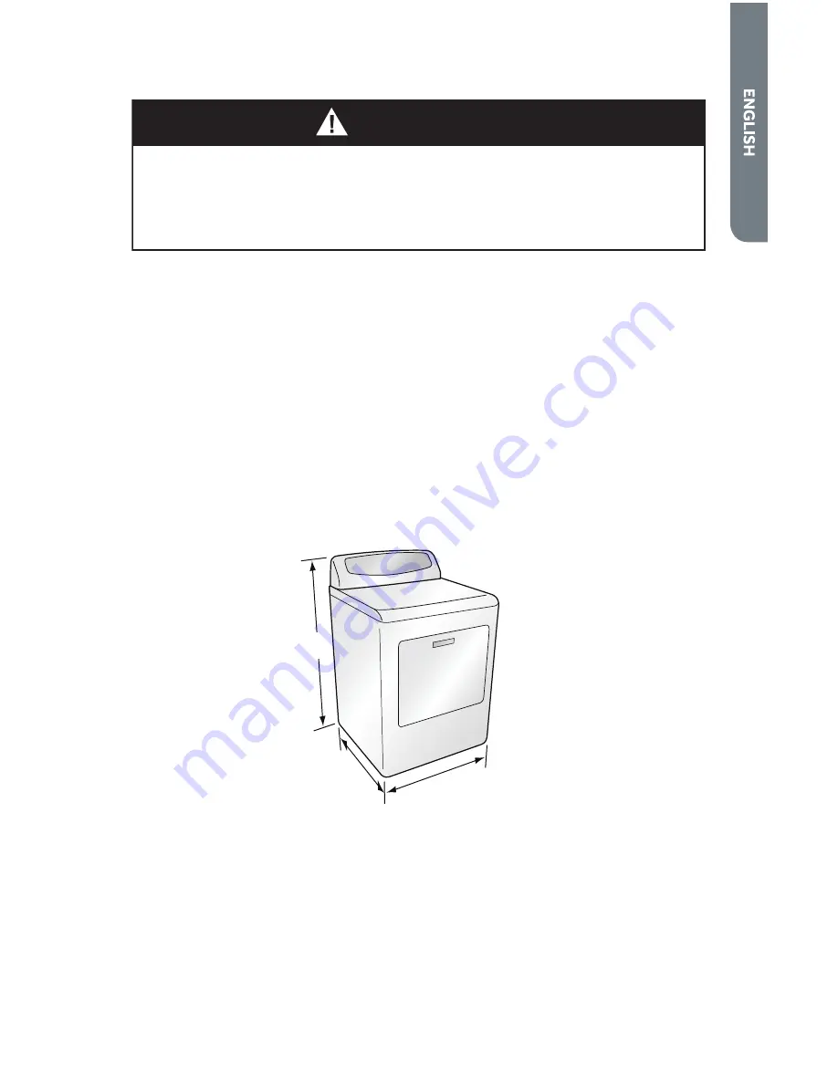 Haier RDE350AW - 6.5 Cu. Ft. Electric Dryer User Manual Download Page 8