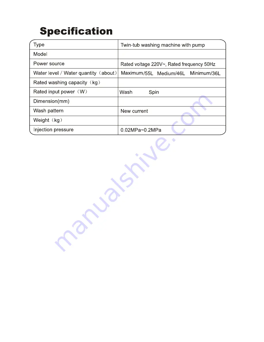 Haier XPB72-276S User Manual Download Page 20