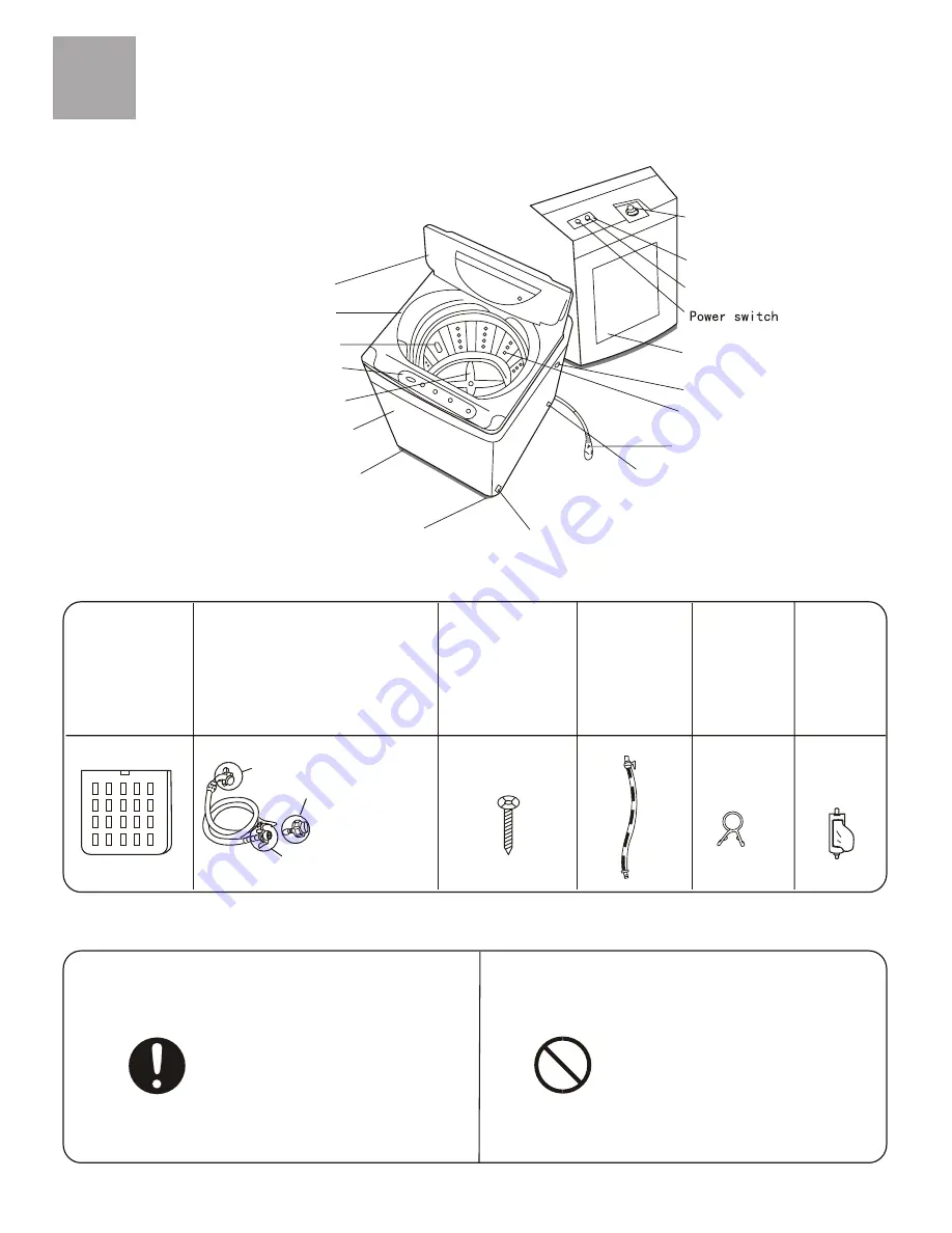 Haier XQB60-C User Manual Download Page 2