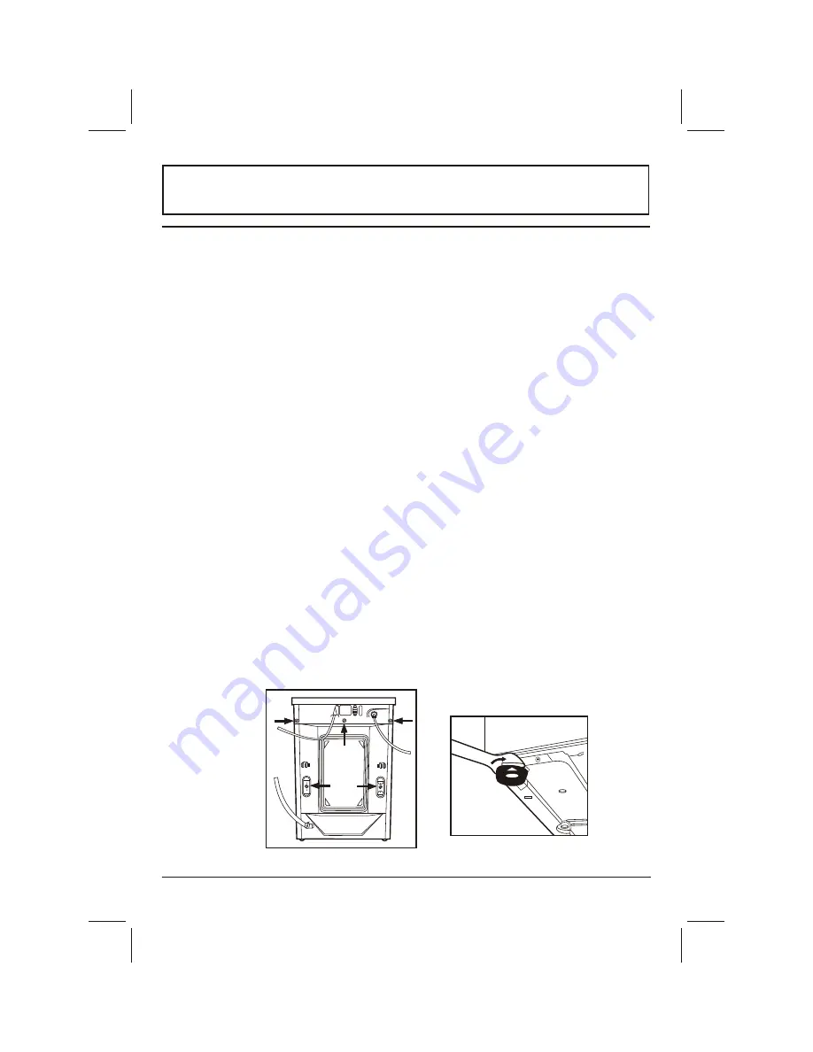 Haier XQG60-HA800TX(M), XQG60-HA1000 Instructions For Installation And Operation Manual Download Page 4