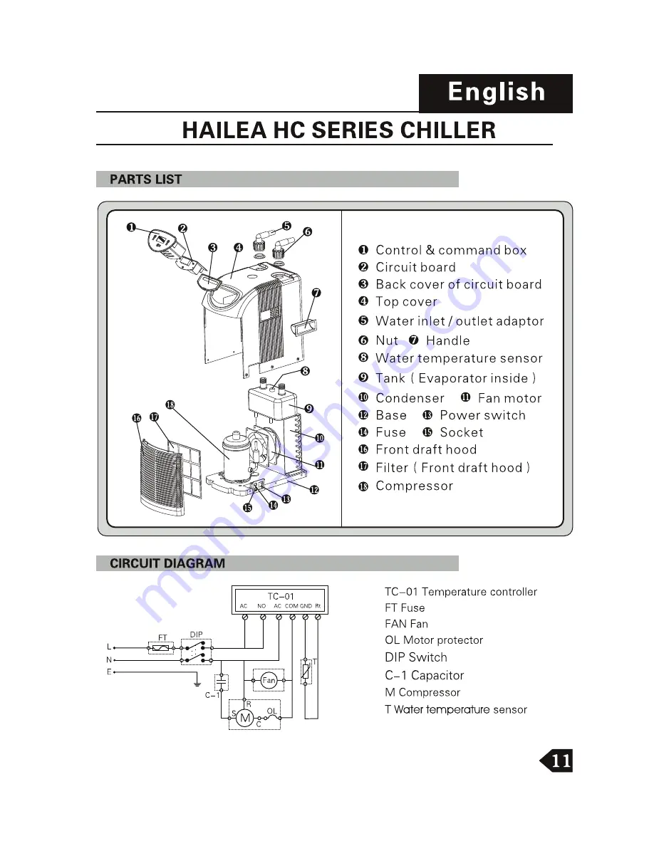 hailea HC-100A Скачать руководство пользователя страница 13