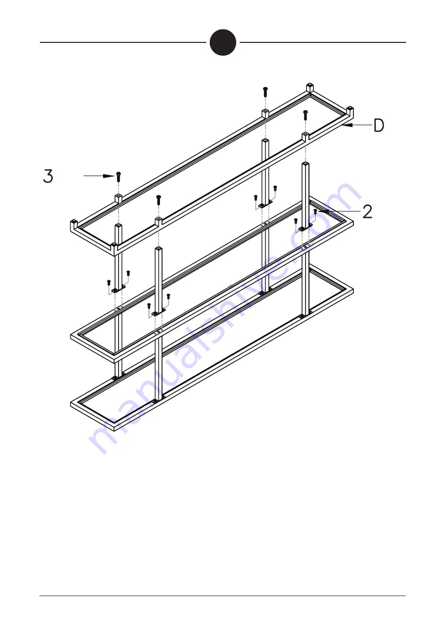 Hailey Home AT1284 Assembly Instructions Manual Download Page 5