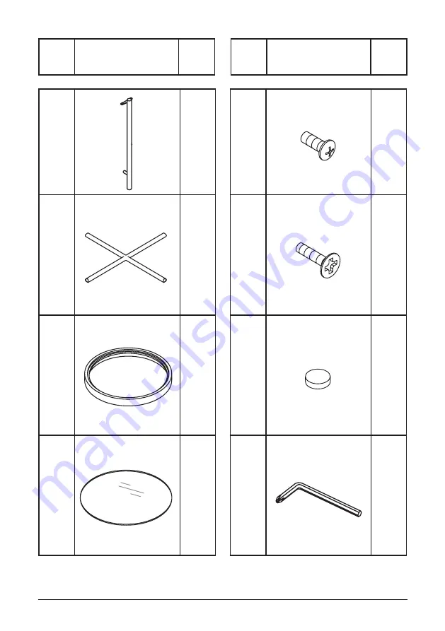 Hailey Home CT0197 Assembly Instructions Download Page 2