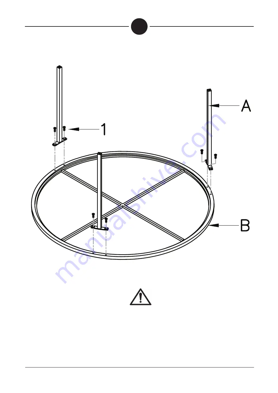 Hailey Home CT1207 Assembly Instructions Manual Download Page 4