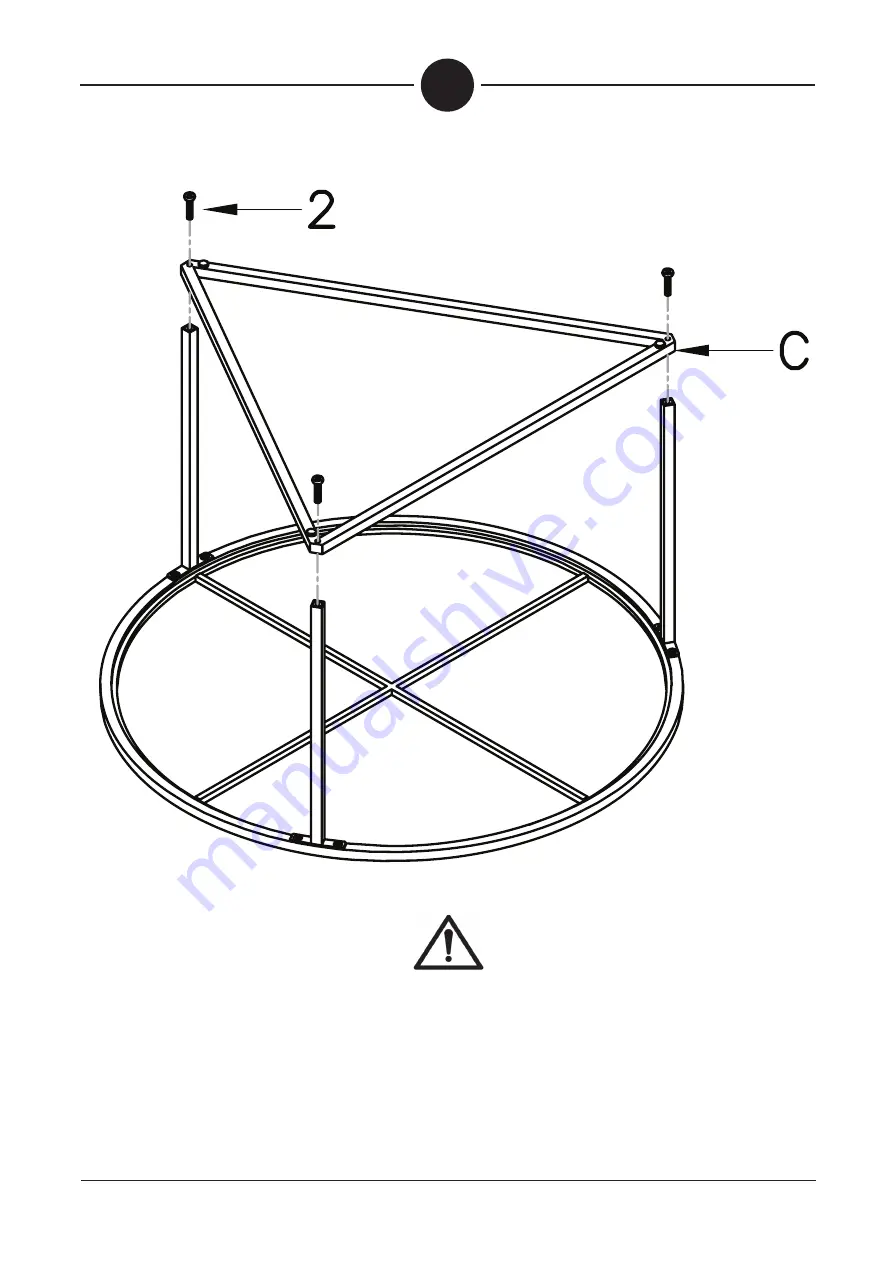 Hailey Home CT1207 Assembly Instructions Manual Download Page 5