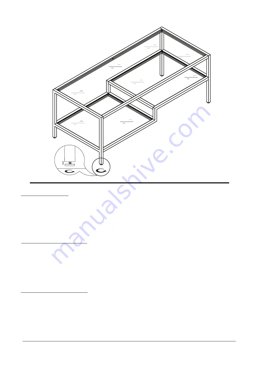 Hailey Home CT1226 Assembly Instructions Manual Download Page 7