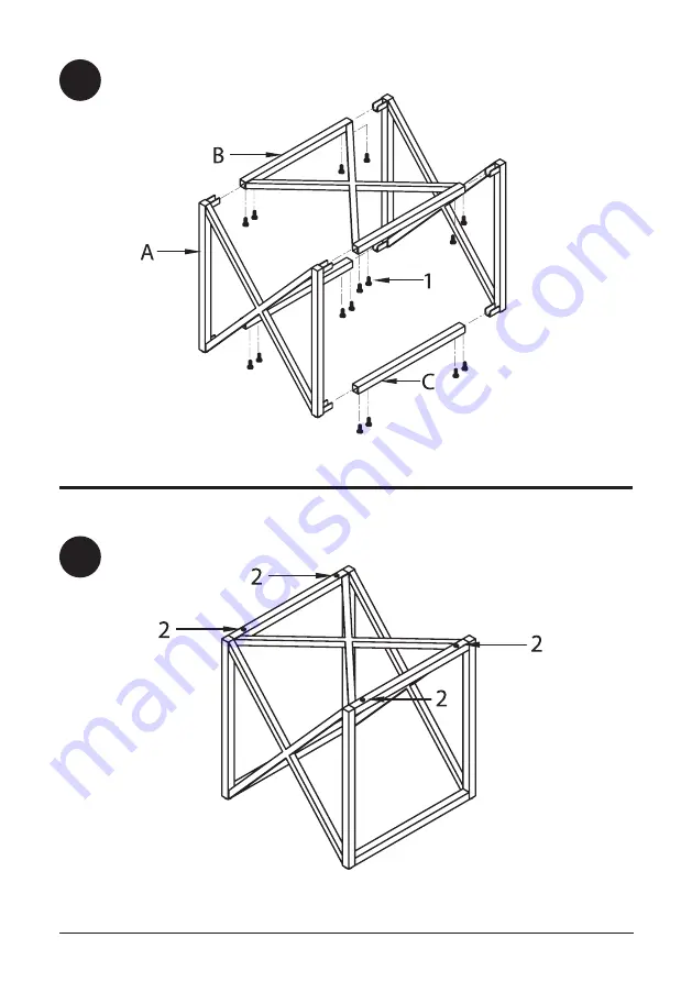 Hailey Home ST0090 Assembly Instructions Download Page 3