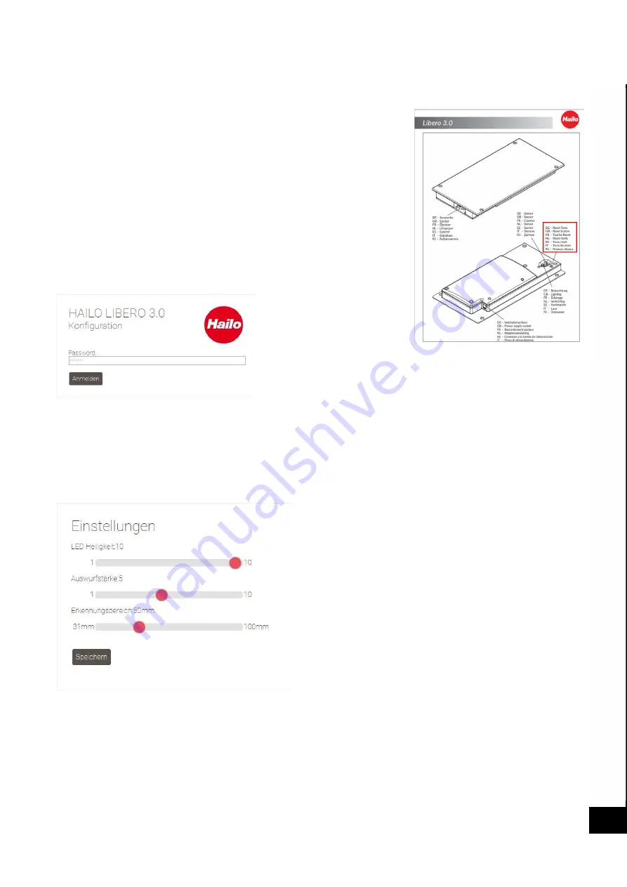 Hailo 4007126301000 Configuration Download Page 8