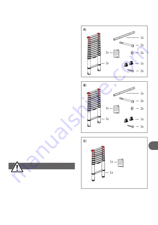 Hailo FlexLine T80 Instructions For Use Manual Download Page 117