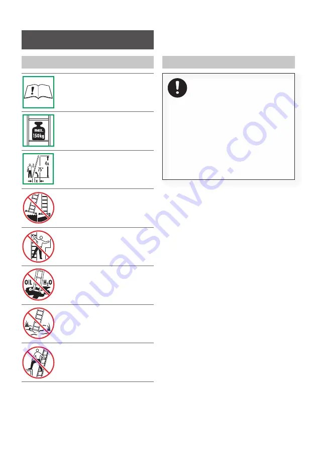 Hailo ProfiLine T350 Use And Operating Instructions Download Page 38