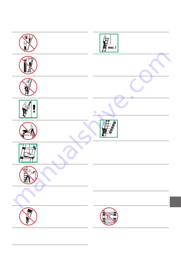 Hailo ProfiLine T350 Use And Operating Instructions Download Page 83