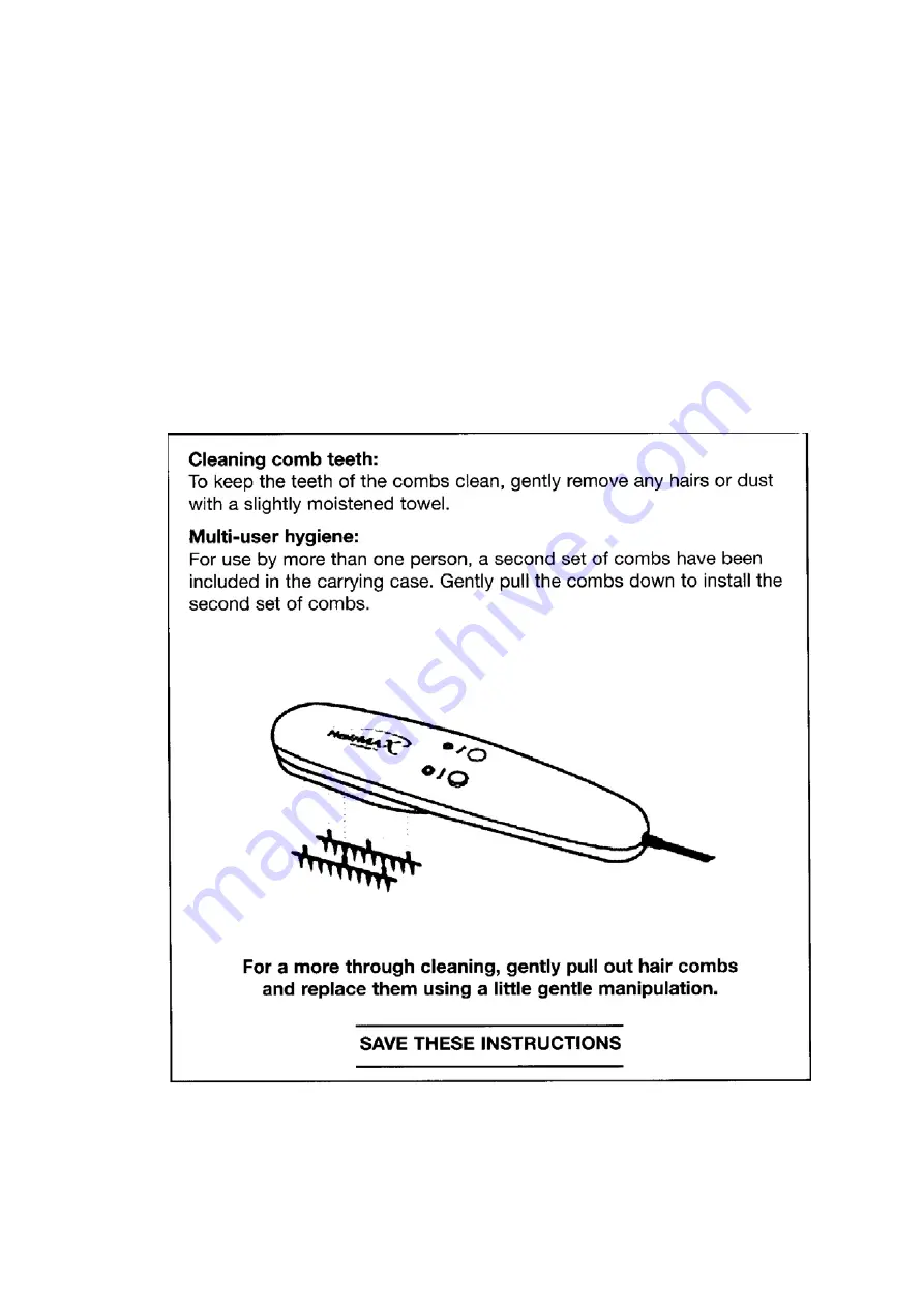 HairMax LaserComb Скачать руководство пользователя страница 6