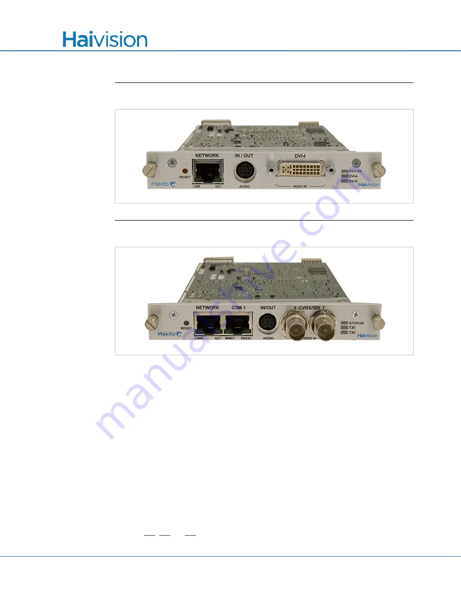 Haivision S/B-292E-DVI User Manual Download Page 23