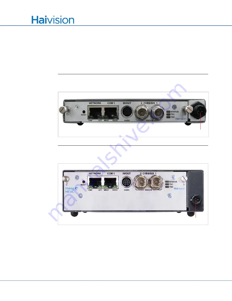 Haivision S/B-292E-DVI User Manual Download Page 55