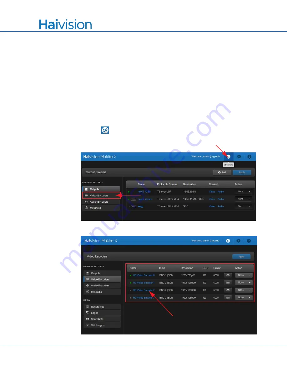 Haivision S/B-292E-DVI User Manual Download Page 81